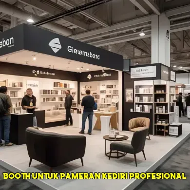 booth untuk pameran kediri profesional